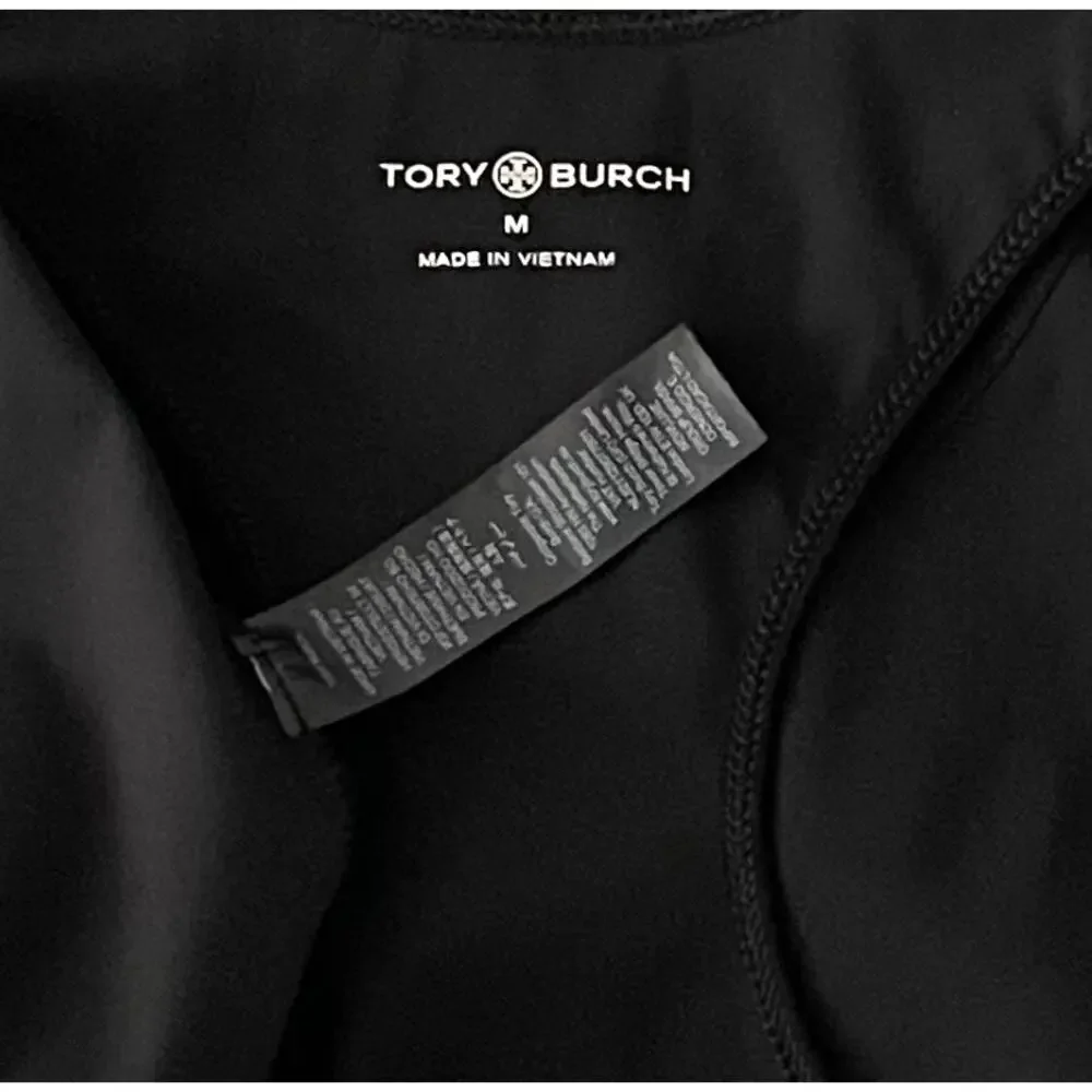 Tory Burch Performance Jersey Side-Slit Tennis Dress Racerback Design - Med